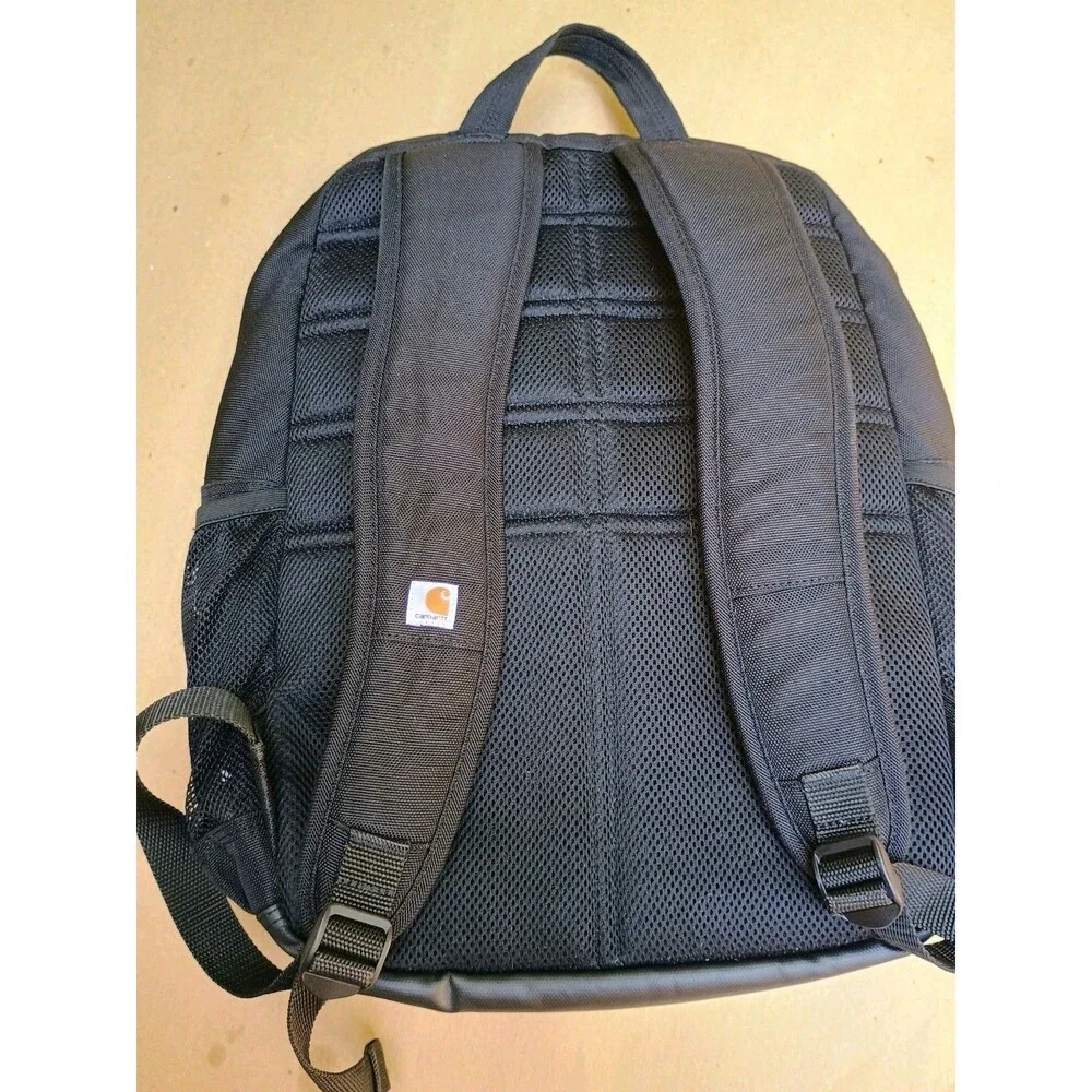 Carhartt Black Backpack School Bag Work Travel Laptop Sleeve